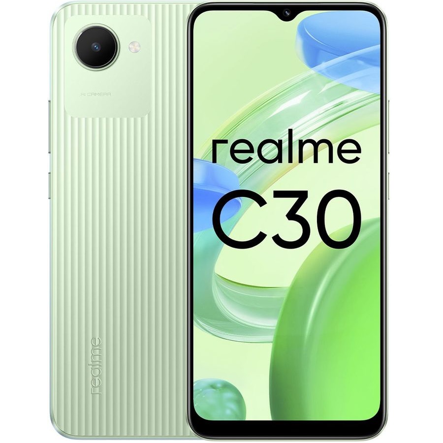 ЭЙСБЕР маркет-REALME C30 2/32Gb,Зеленый