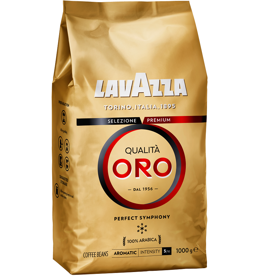 ЭЙСБЕР маркет-Кофе в зернах Lavazza Qualita Oro