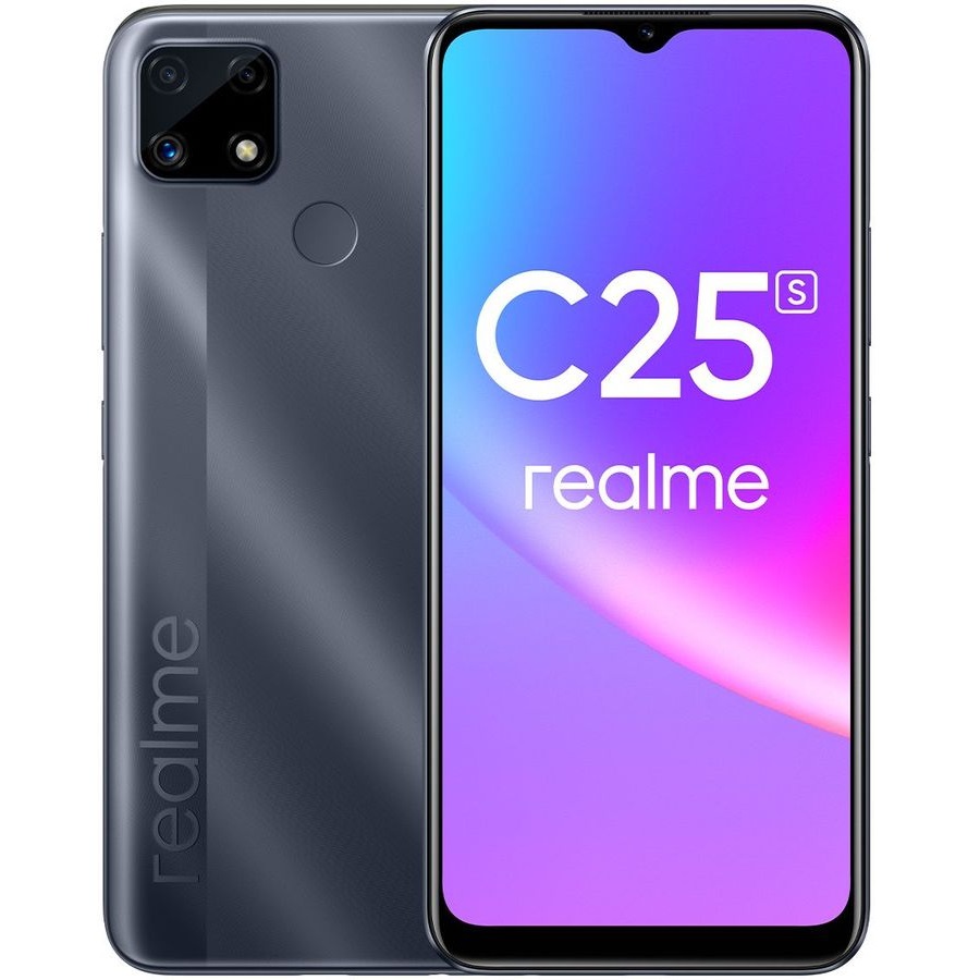 ЭЙСБЕР маркет-REALME C25s 4/64Gb,Серый