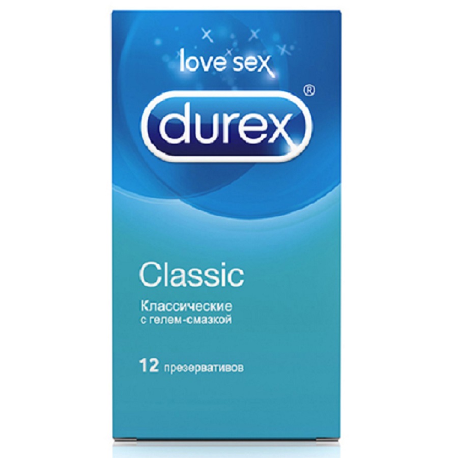 ЭЙСБЕР маркет-Презервативы классические Durex Classic 12 шт