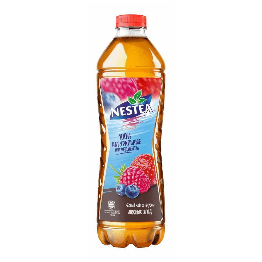 ЭЙСБЕР маркет-Холодный чай Nestea Черный Лесные ягоды 1,5 л